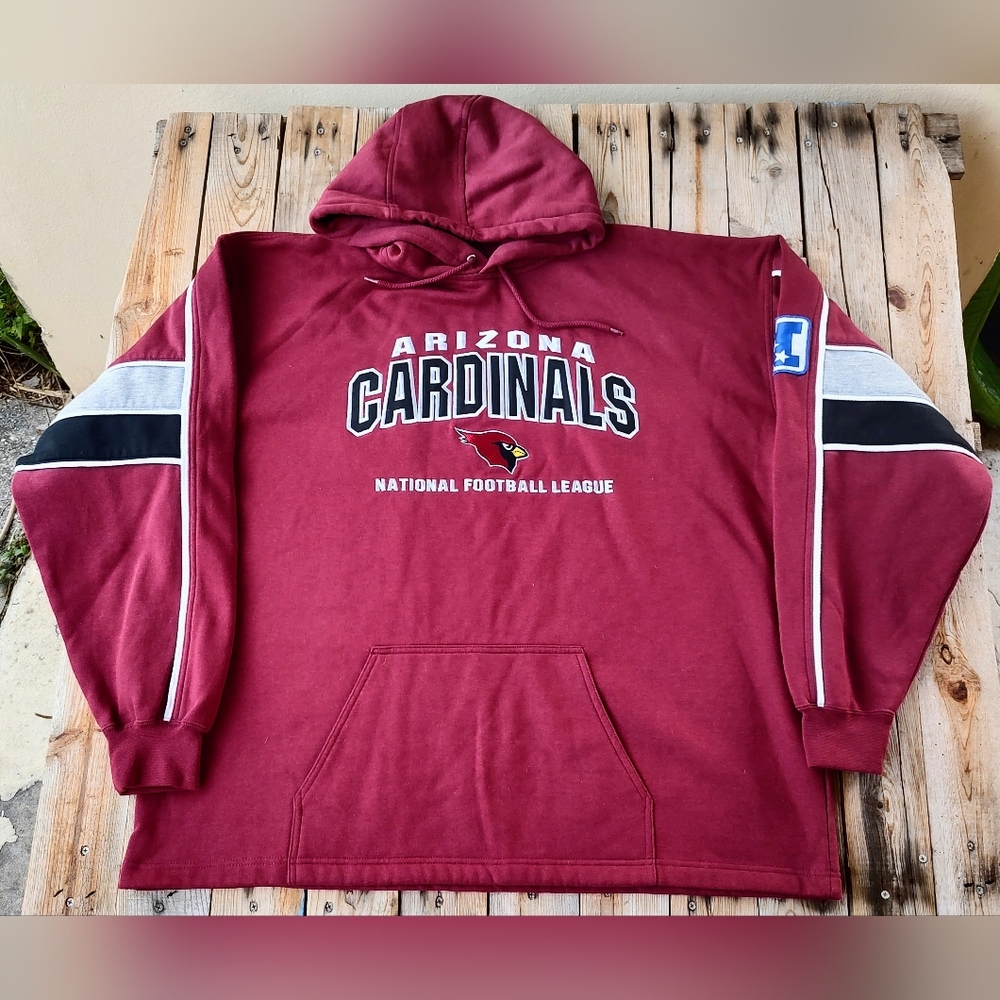 vintage '90s NFL Arizona Cardinals Lee Sport Hoodie men's size 2XL